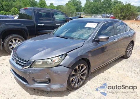 2013 Honda Accord Sport z USA, uszkodzony, nr VIN 1HGCR2F53DA279463